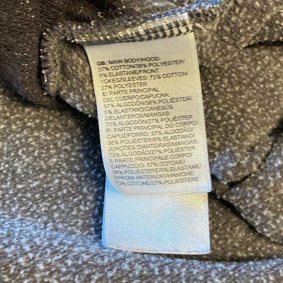 The North Face Gray and Purple Hoodie - Picture 4 of 5